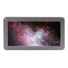 Eagle Nebula Wine Pink And Purple Pastel Stars Astronomy Memory Card Reader (mini)