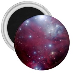 Christmas Tree Cluster Red Stars Nebula Constellation Astronomy 3  Magnets