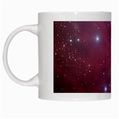 Christmas Tree Cluster Red Stars Nebula Constellation Astronomy White Mugs