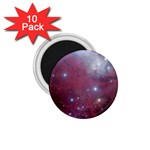 Christmas Tree cluster red stars nebula constellation Astronomy 1.75  Magnets (10 pack)  Front