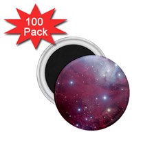 Christmas Tree Cluster Red Stars Nebula Constellation Astronomy 1 75  Magnets (100 Pack)  by genx