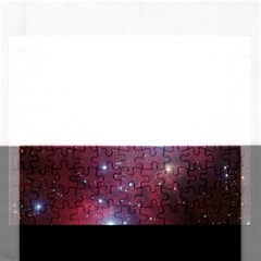 Christmas Tree Cluster Red Stars Nebula Constellation Astronomy Rectangular Jigsaw Puzzl