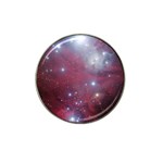 Christmas Tree cluster red stars nebula constellation Astronomy Hat Clip Ball Marker (10 pack) Front