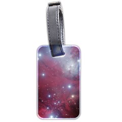 Christmas Tree Cluster Red Stars Nebula Constellation Astronomy Luggage Tags (two Sides) by genx