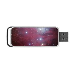 Christmas Tree Cluster Red Stars Nebula Constellation Astronomy Portable Usb Flash (two Sides) by genx