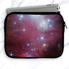 Christmas Tree Cluster Red Stars Nebula Constellation Astronomy Apple Ipad 2/3/4 Zipper Cases by genx