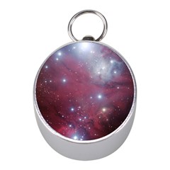 Christmas Tree Cluster Red Stars Nebula Constellation Astronomy Mini Silver Compasses by genx