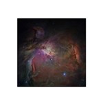 Orion Nebula star formation orange pink brown pastel constellation Astronomy Satin Bandana Scarf Front