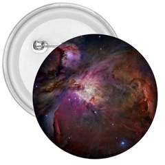 Orion Nebula Star Formation Orange Pink Brown Pastel Constellation Astronomy 3  Buttons by genx