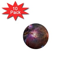 Orion Nebula Star Formation Orange Pink Brown Pastel Constellation Astronomy 1  Mini Magnet (10 Pack)  by genx