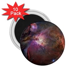 Orion Nebula Star Formation Orange Pink Brown Pastel Constellation Astronomy 2 25  Magnets (10 Pack)  by genx