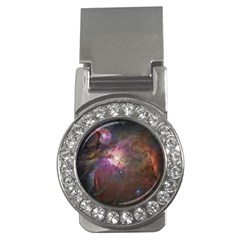 Orion Nebula Star Formation Orange Pink Brown Pastel Constellation Astronomy Money Clips (cz)  by genx