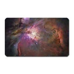 Orion Nebula Star Formation Orange Pink Brown Pastel Constellation Astronomy Magnet (rectangular) by genx