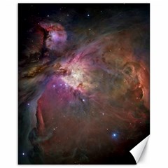 Orion Nebula Star Formation Orange Pink Brown Pastel Constellation Astronomy Canvas 16  X 20  by genx