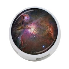 Orion Nebula Star Formation Orange Pink Brown Pastel Constellation Astronomy 4-port Usb Hub (two Sides) by genx