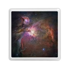 Orion Nebula Star Formation Orange Pink Brown Pastel Constellation Astronomy Memory Card Reader (square)