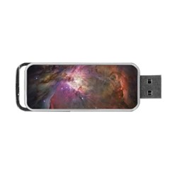 Orion Nebula Star Formation Orange Pink Brown Pastel Constellation Astronomy Portable Usb Flash (one Side) by genx