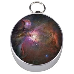 Orion Nebula Star Formation Orange Pink Brown Pastel Constellation Astronomy Silver Compasses