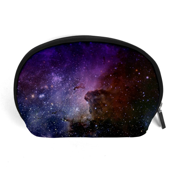 Carina Nebula NGC 3372 the Grand Nebula Pink Purple and Blue with shiny stars Astronomy Accessory Pouch (Large)