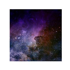 Carina Nebula Ngc 3372 The Grand Nebula Pink Purple And Blue With Shiny Stars Astronomy Small Satin Scarf (square) by genx