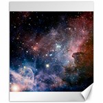 Carina Nebula NGC 3372 the Grand Nebula Pink Purple and Blue with shiny stars Astronomy Canvas 8  x 10  8.15 x9.66  Canvas - 1