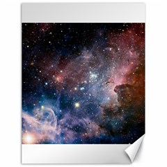 Carina Nebula Ngc 3372 The Grand Nebula Pink Purple And Blue With Shiny Stars Astronomy Canvas 18  X 24  by genx