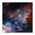 Carina Nebula NGC 3372 the Grand Nebula Pink Purple and Blue with shiny stars Astronomy Medium Glasses Cloth Front