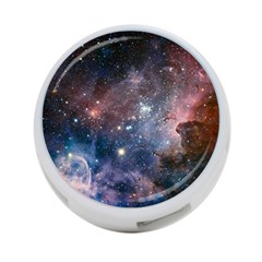 Carina Nebula Ngc 3372 The Grand Nebula Pink Purple And Blue With Shiny Stars Astronomy 4-port Usb Hub (one Side)