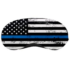 I Back The Blue The Thin Blue Line With Grunge Us Flag Sleeping Masks by snek