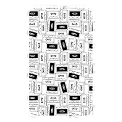 Tape Cassette 80s Retro Genx Pattern Black And White Memory Card Reader (rectangular) by genx