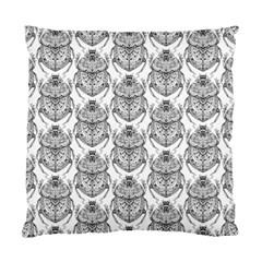 Scarab Pattern Egyptian Mythology Black And White Standard Cushion Case (one Side) by genx