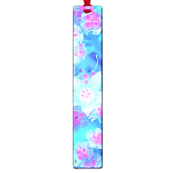 Blue And Hot Pink Succulent Underwater Sedum Large Book Marks