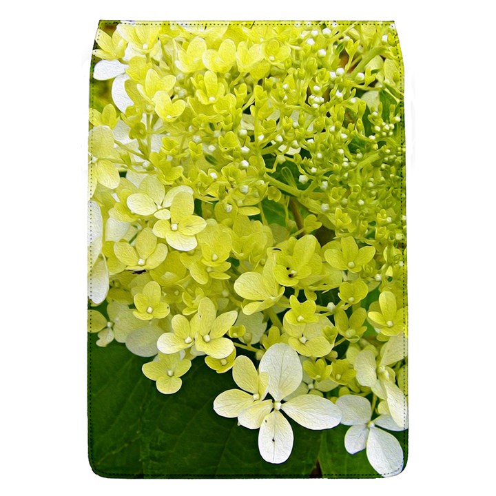 Elegant Chartreuse Green Limelight Hydrangea Macro Removable Flap Cover (L)