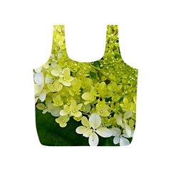 Elegant Chartreuse Green Limelight Hydrangea Macro Full Print Recycle Bag (s) by myrubiogarden