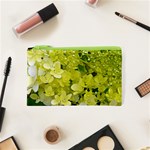 Elegant Chartreuse Green Limelight Hydrangea Macro Cosmetic Bag (XS) Front