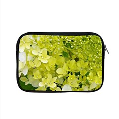 Elegant Chartreuse Green Limelight Hydrangea Macro Apple Macbook Pro 15  Zipper Case by myrubiogarden