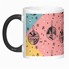 Abstract Christmas Balls Pattern Morph Mugs by Mariart