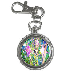 Abstract Oriental Lilies In My Rubio Garden Key Chain Watches by myrubiogarden