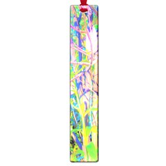 Abstract Oriental Lilies In My Rubio Garden Large Book Marks by myrubiogarden