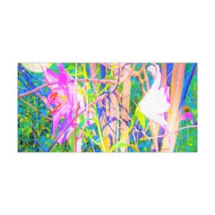 Abstract Oriental Lilies In My Rubio Garden Yoga Headband by myrubiogarden