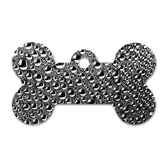 Water Bubble Photo Dog Tag Bone (one Side) by Mariart