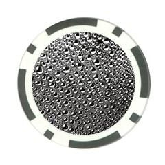 Water Bubble Photo Poker Chip Card Guard