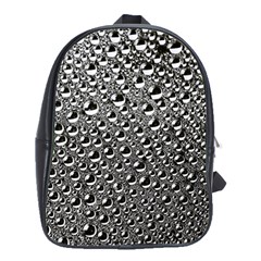 Water Bubble Photo School Bag (large) by Mariart