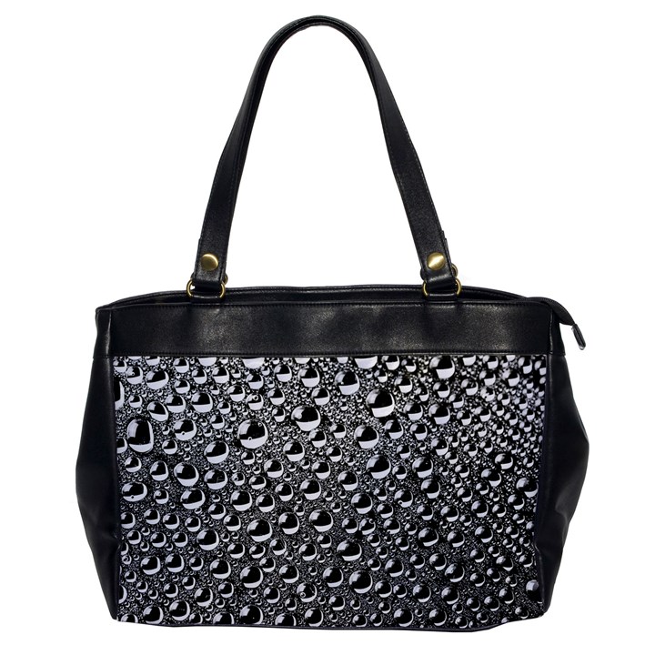 Water Bubble Photo Oversize Office Handbag