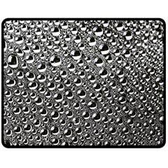 Water Bubble Photo Fleece Blanket (medium) 