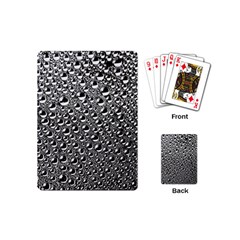 Water Bubble Photo Playing Cards (mini) by Mariart