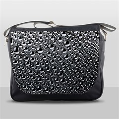 Water Bubble Photo Messenger Bag by Mariart