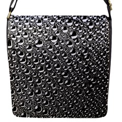 Water Bubble Photo Flap Closure Messenger Bag (s) by Mariart