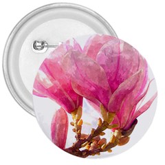 Wild Magnolia Flower 3  Buttons by picsaspassion