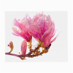 Wild Magnolia Flower Small Glasses Cloth (2-side) by picsaspassion